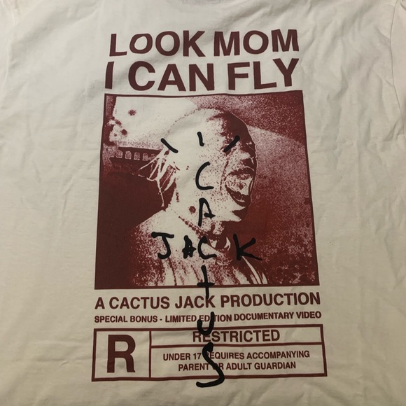 Look Mom I Can Fly Other - Travis Scott documentary Look Mom I Can Fly merch